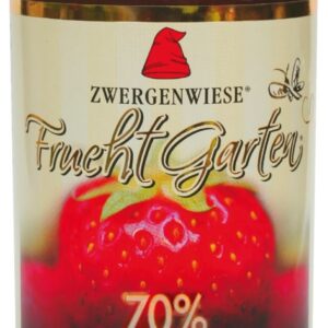 MUS TRUSKAWKOWY (70 % OWOCÓW) BEZGLUTENOWY BIO 225 g - ZWERGENWIESE