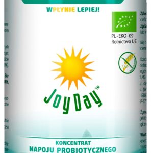 KONCENTRAT NAPOJU PROBIOTYCZNEGO MIĘTA BEZGLUTENOWY BIO 500 ml - JOY DAY