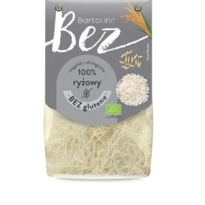 MAKARON (RYŻOWY) KRAJANKA BEZGLUTENOWY BIO 250 g - BARTOLINI