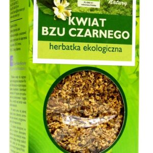 HERBATKA Z KWIATU CZARNEGO BZU BIO 50 g - DARY NATURY