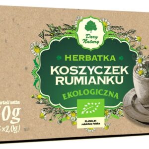 HERBATKA Z KOSZYCZKÓW RUMIANKU BIO (25 x 2 g) 50 g - DARY NATURY