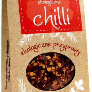 CHILI PŁATKI BIO 30 g - DARY NATURY