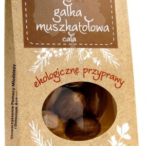 GAŁKA MUSZKATOŁOWA CAŁA BIO 30 g - DARY NATURY