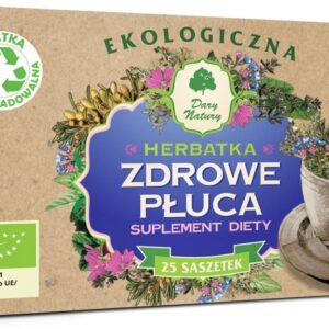 HERBATKA ZDROWE PŁUCA BIO (25 x 2 g) 50 g - DARY NATURY