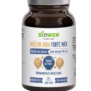 MAŚLAN SODU FORTE MAX BEZGLUTENOWY 100 KAPSUŁEK - HEMPKING (BIOWEN)