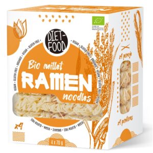 MAKARON (JAGLANY) RAMEN BEZGLUTENOWY BIO 280 g - DIET-FOOD