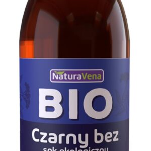 SOK Z CZARNEGO BZU 100 % BIO 500 ml - NATURAVENA