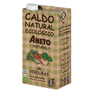 BULION WARZYWNY W PŁYNIE BEZGLUTENOWY BIO 1 L - ANETO NATURAL