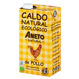 BULION Z KURCZAKA W PŁYNIE BEZGLUTENOWY BIO 1 L - ANETO NATURAL