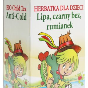 HERBATKA DLA DZIECI - LIPA, CZARNY BEZ, RUMIANEK PO 9 MIESIĄCU BIO (20 x 1,5 g) 30 g - APOTHEKE
