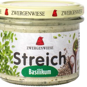 PASTA SŁONECZNIKOWA Z BAZYLIĄ BEZGLUTENOWA BIO 180 g - ZWERGENWIESE