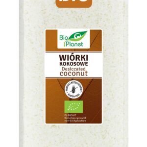 WIÓRKI KOKOSOWE BEZGLUTENOWE BIO 500 g - BIO PLANET
