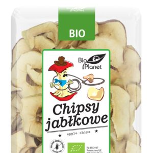 CHIPSY JABŁKOWE BEZGLUTENOWE BIO 100 g - BIO PLANET