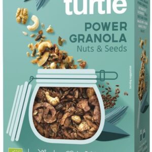 GRANOLA ORZECHY - NASIONA BEZGLUTENOWA BIO 350 g - TURTLE