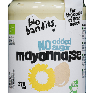 MAJONEZ JAJECZNY NIE ZAWIERA CUKRÓW BIO 370 ml - BIO BANDITS