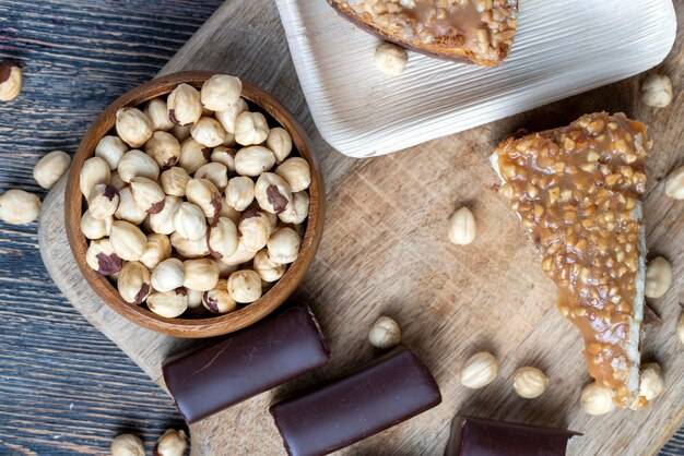 Poduszki zbożowe z kremem czekoladowo orzechowym bezglutenowe bio jako pomysł na słodkie śniadanie