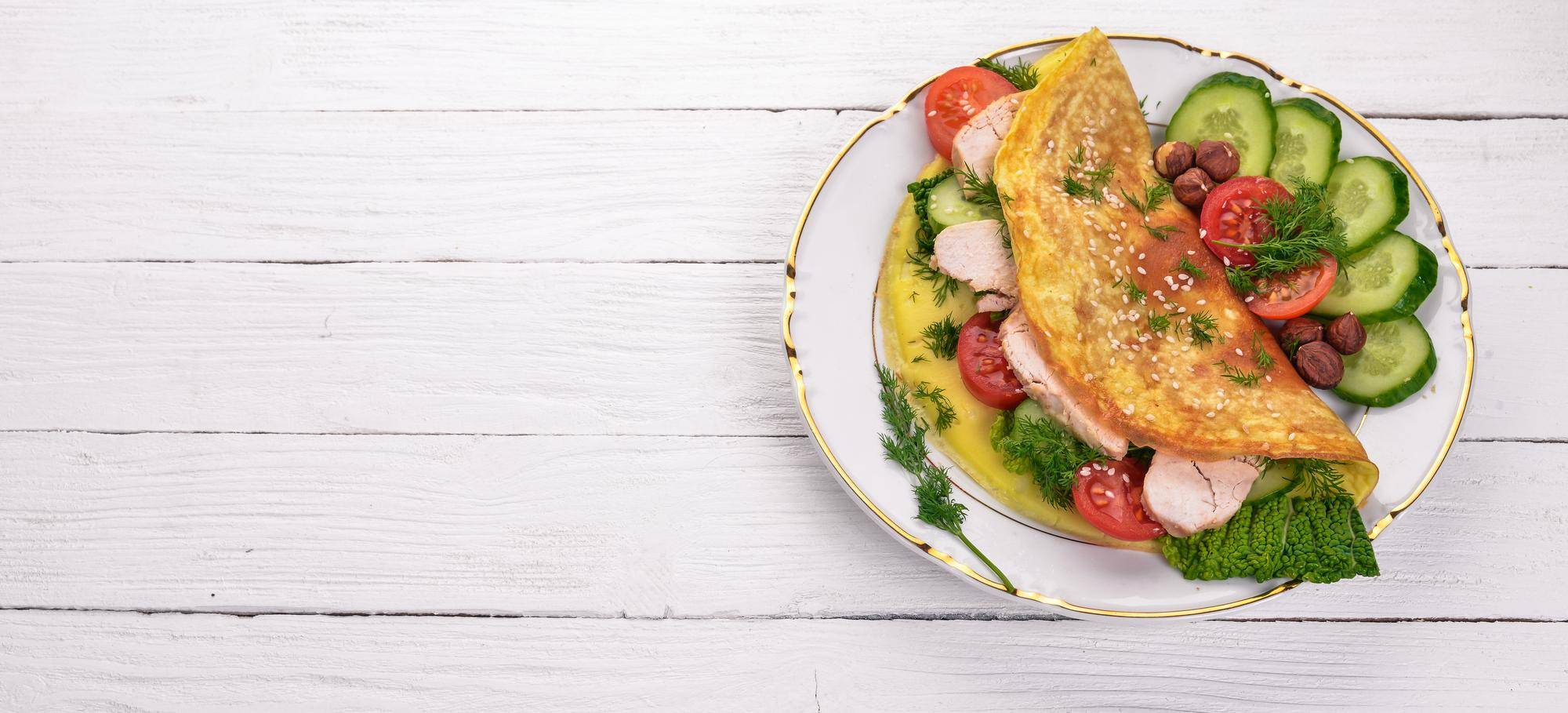Czy omlet jest fit na śniadanie?