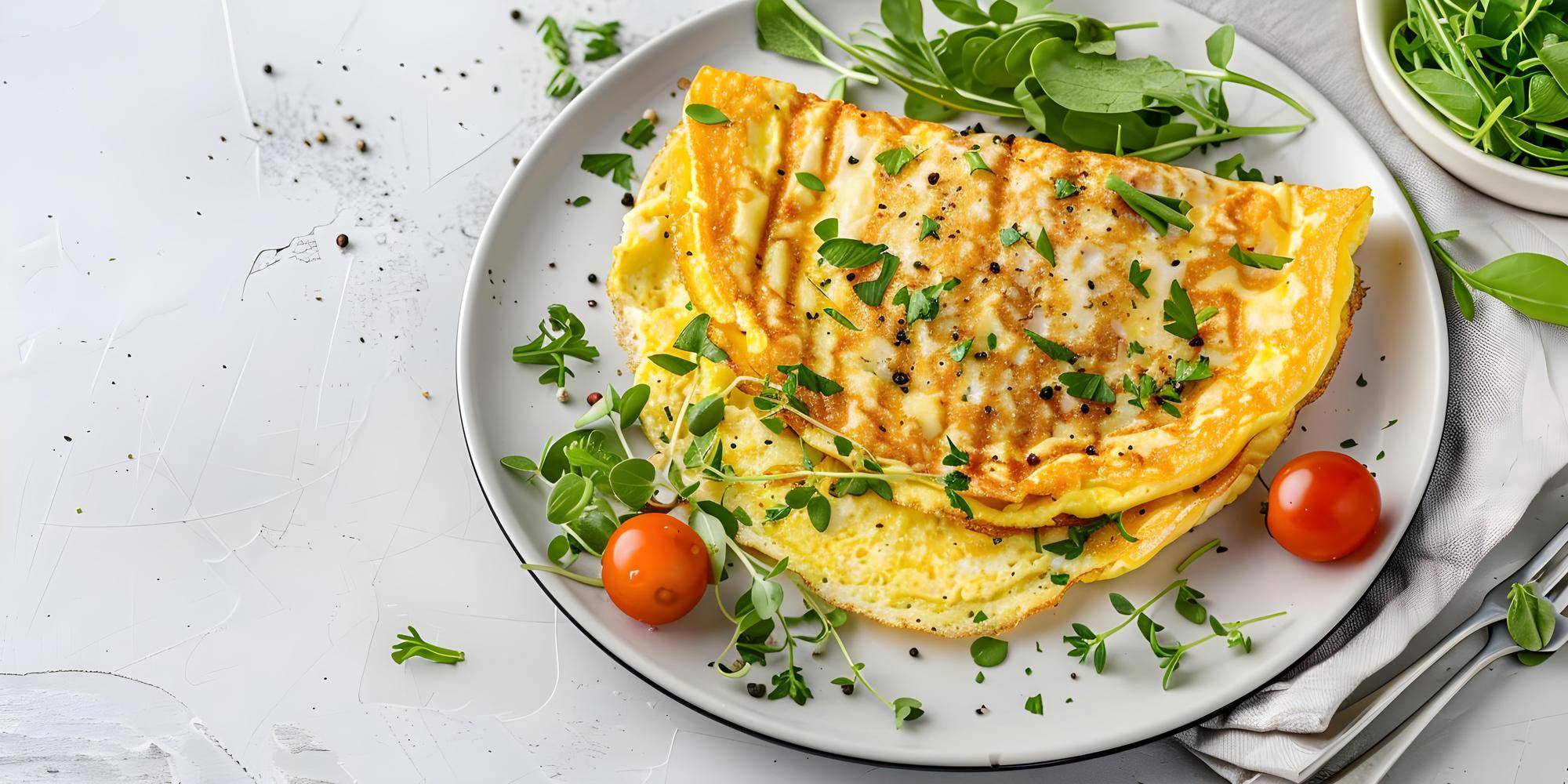 Z czym omlet na śniadanie smakuje najlepiej?
